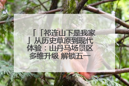「祁连山下是我家」从历史草原到现代体验：山丹马场景区多维升级 解锁五一文旅新玩法
