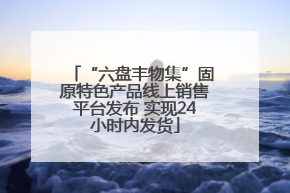 “六盘丰物集”固原特色产品线上销售平台发布 实现24小时内发货