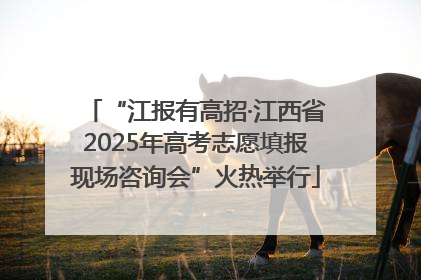 “江报有高招·江西省2025年高考志愿填报现场咨询会”火热举行