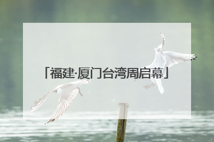 福建·厦门台湾周启幕