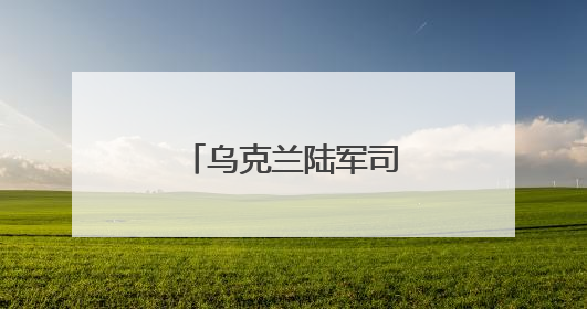 乌克兰陆军司令德拉帕特宣布将继续留任