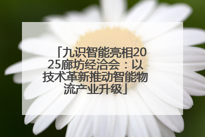 九识智能亮相2025廊坊经洽会：以技术革新推动智能物流产业升级