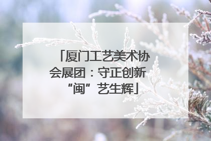厦门工艺美术协会展团：守正创新 “闽”艺生辉