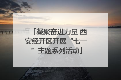 凝聚奋进力量 西安经开区开展“七一”主题系列活动