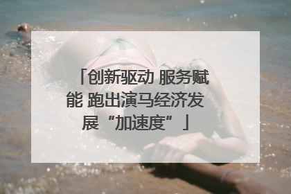 创新驱动 服务赋能 跑出演马经济发展“加速度”