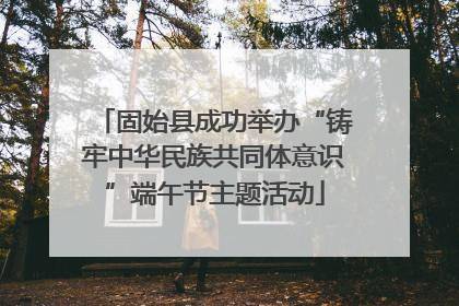 固始县成功举办“铸牢中华民族共同体意识”端午节主题活动