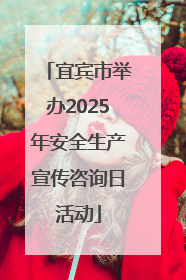 宜宾市举办2025年安全生产宣传咨询日活动