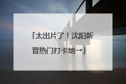 太出片了！沈阳新晋热门打卡地→