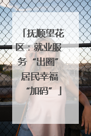 抚顺望花区：就业服务“出圈” 居民幸福“加码”