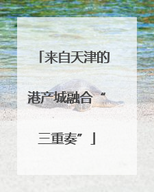 来自天津的港产城融合“三重奏”