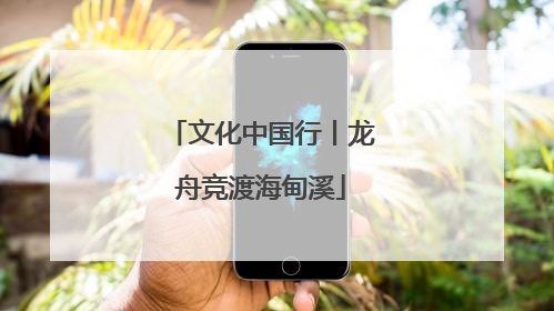 文化中国行丨龙舟竞渡海甸溪
