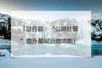 景谷县：“公房社管”提升基层治理效能