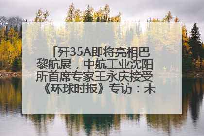 歼35A即将亮相巴黎航展，中航工业沈阳所首席专家王永庆接受《环球时报》专访：未来数量可以有很多