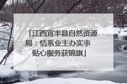 江西宜丰县自然资源局：情系业主办实事 贴心服务获锦旗