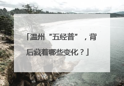 温州“五经普”，背后藏着哪些变化？