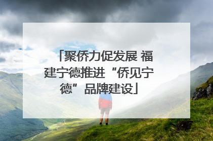聚侨力促发展 福建宁德推进“侨见宁德”品牌建设
