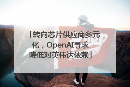 转向芯片供应商多元化，OpenAI寻求降低对英伟达依赖