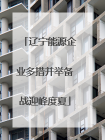 辽宁能源企业多措并举备战迎峰度夏