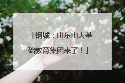 钢城：山东山大基础教育集团来了！