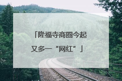 隆福寺商圈今起又多一“网红”