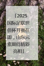 2025国际足联世俱杯开赛在即，山东元素期待精彩亮相