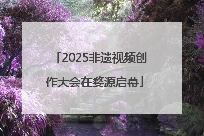 2025非遗视频创作大会在婺源启幕